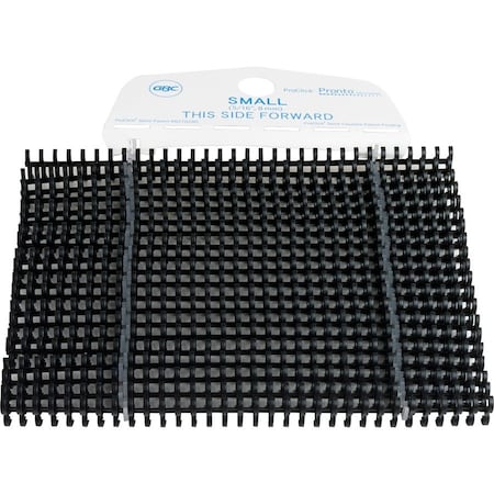Binding Spine, Black, Plastic, PK100