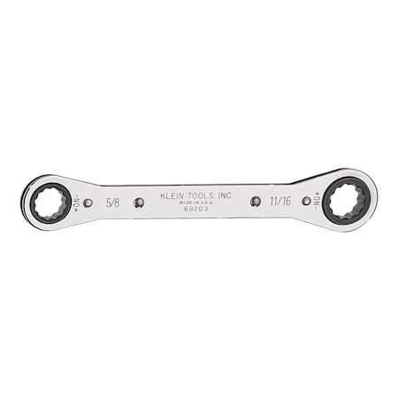 Ratcheting Box Wrench - 5/8IN x 11/16IN