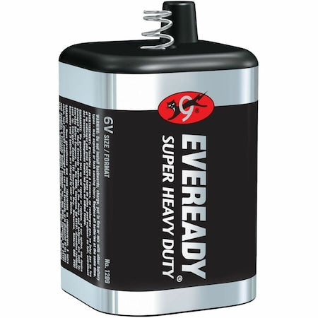 Lantern Battery, 6VDC, 4.53" H, 2.56" W