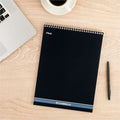 8-7/8 x 11-3/4" Navy Wirebound Legal Pad
