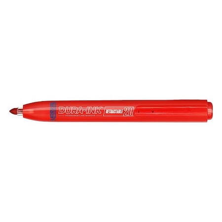 Industrial Marker, Fine Tip, Red Color Family, Ink