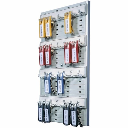 Key Holder,14-1/8"" H,24 Units Capacity