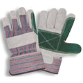 Leather Palm Gloves, Split, Ladies, PK12