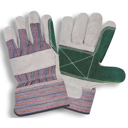Leather Palm Gloves, Split, Ladies, PK12