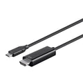 USB Type C to HDMI 3.1 Cable - 5Gbps_ 4K at 30Hz_ Black_ 9ft