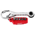 7-in-1 Multi-Bit Mini Ratchet, Includes Bits, Compact Handle