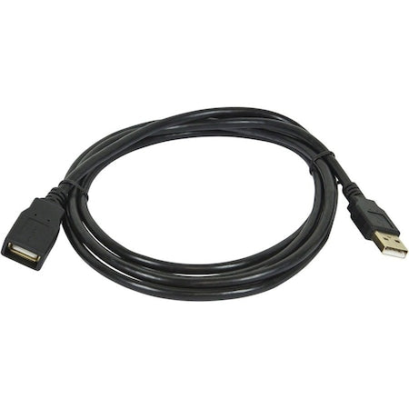 USB 2.0 Extension Cable, 6 ft.L, Black