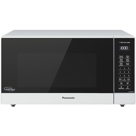 Microwave, 1.6 cu ft Capac, White, 120V
