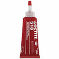 Anaerobic Gasket Sealant, 50 mL, Red, Temp Range -65 to 300 Degrees F