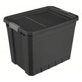 Storage Tote, 27 Gal Modular Stacker