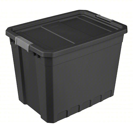 Storage Tote, 27 Gal Modular Stacker