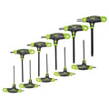 10 Piece SAE T-Shape Hex Key Set, 0254-40