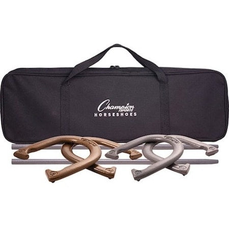 Deluxe Steel Horseshoe Tournament Set