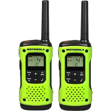 Two Way Radio, Green, NiMh or Alkaline, PK2
