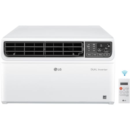 Window Air Conditioner, 115V AC, 23 5/8 in W.