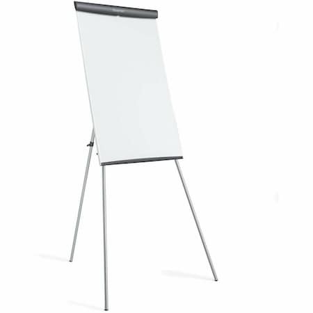 Dry Erase Board, Melamine, 36 in, 24 in, Aluminum Frame, White, Gloss
