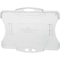 ID Badge Holder, 2-3/4" L, Open Style, PK10