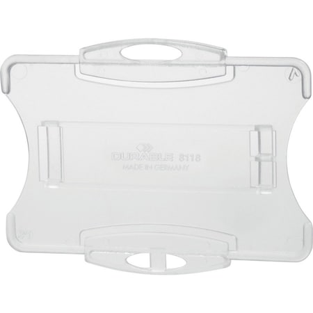 ID Badge Holder, 2-3/4" L, Open Style, PK10