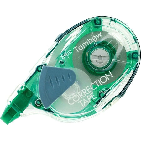 MONO Refillable Correction Tape, Clear Applicator, 0.17" x 472"