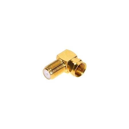 F-Type F to M Adapter, Right Angle