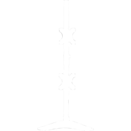 Dual Monitor Arm, 18 lb. Cap.