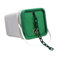 2"" x 120' Evergreen Heavy Duty Plastic Safety Chain - Pail