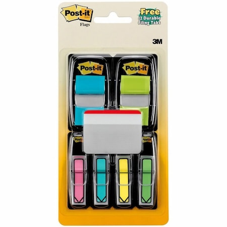 Sticky Flags, 1" x 1-1/2", 1/2" x 1-3/4"