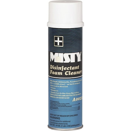 Disinfectant, 20 oz. Aerosol Can, Fresh, White, 12 PK