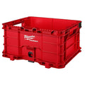 PACKOUT Tool Crate, Polymer, Red, 18-3/4 in W x 15-1/2 in D x 10 in H