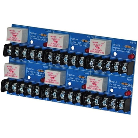 Break Away Relay 6 Pack 12/24VDC 50Ma, Relay, -