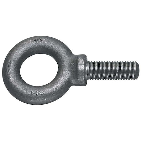 Eye Bolt With Shoulder, Carbon Steel