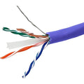 Data Cable, 1000 ft. L, Blue Jacket