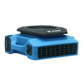 650 CFM, 3 Speed Low Profile Air Mover, Floor Fan, Carpet Dryer with Built-in Power Outlets