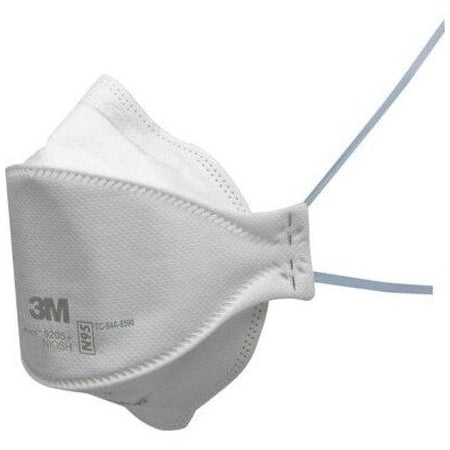 Particulate Respirator, N95, Aura, Flat-Fold, Low-Profile, 3-Panel, Nose Clip, Universal, PK 20