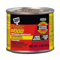 Solvent Wood Filler, Can, Pine, Plastic Wood
