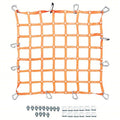 Safety Netting System, Orange, 4 ft L