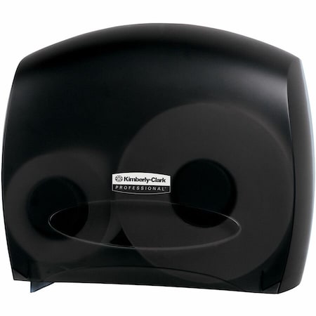 Essential Jumbo Roll Toilet Paper Dispenser (09507), Black, 16.0" x 13.88" x 5.75" (Qty 1)
