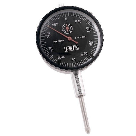 0-1" / 0.001" Black Face Dial Indicator