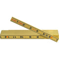 Fiberglass Folding Rule, Outside Reading
