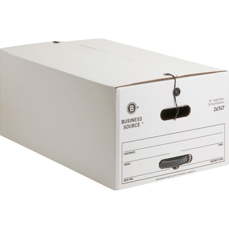File Box, White, Legal, PK12
