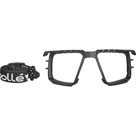 Rush+, Safety Glasses, Not Applicable, Not Applicable Lens, Black Frame, Frameless