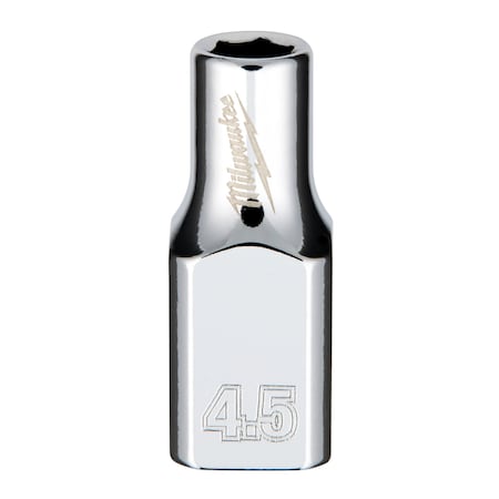 SktExtension, Chr, 6P4.5mm, Chrm, 0.25in