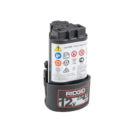 12.0V Li-Ion Battery, 2.5Ah Capacity