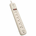 Outlet Strip, Surge, 7 5-15R, 5-15P, 4 ft., White
