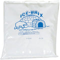 Ice-Brix Cold Packs, 6-1/4" x 6" x 1", White, 18/Case