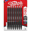 Pen, Assorted, Non-Erasable, Gel, PK8