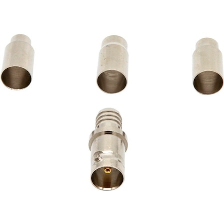 Coaxial Connector, BNC Female, 1" Sz, PK10