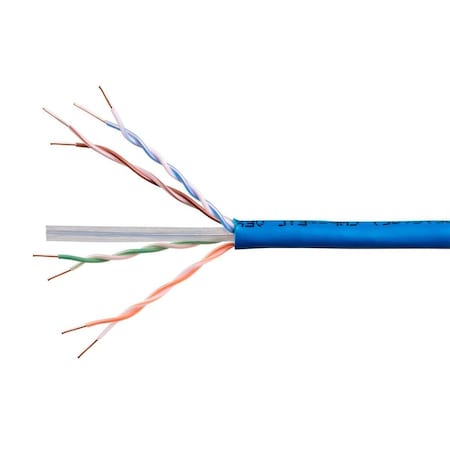 Data Cable, 1000 ft. L, Blue Jacket
