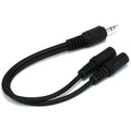 Audio Cable, 3.5mm Jack, 6 In