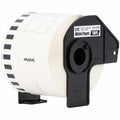 Continuous Label Stock, White, Matte